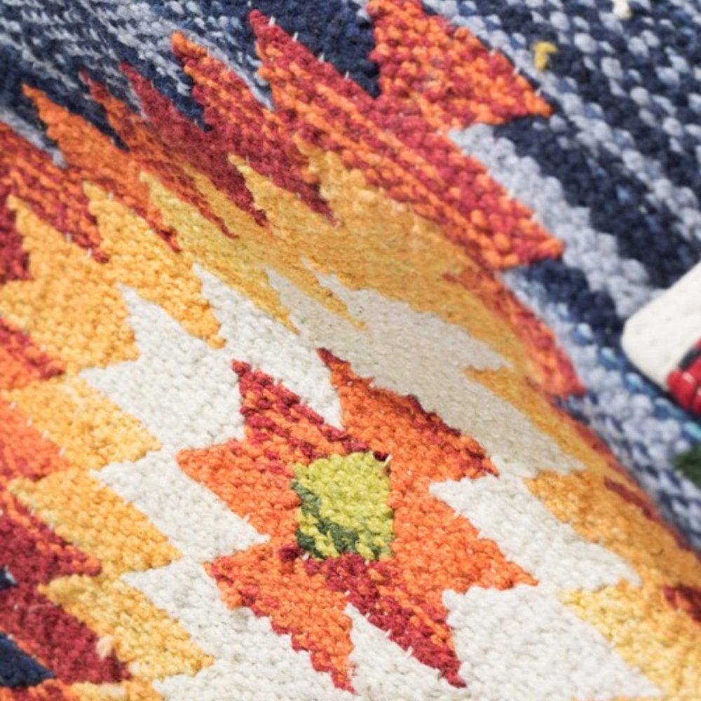 🆕Boho Travel Bag - Navajo Design - Handmade - Fully Fine Cotton - Southwestern - Picture 8 of 10